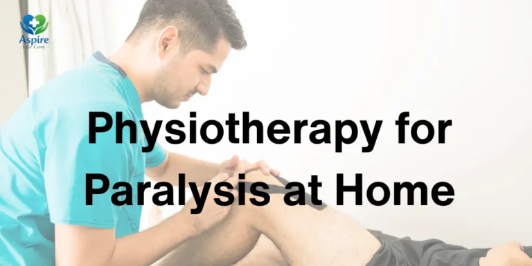 Physiotherapy for Paralysis at Home